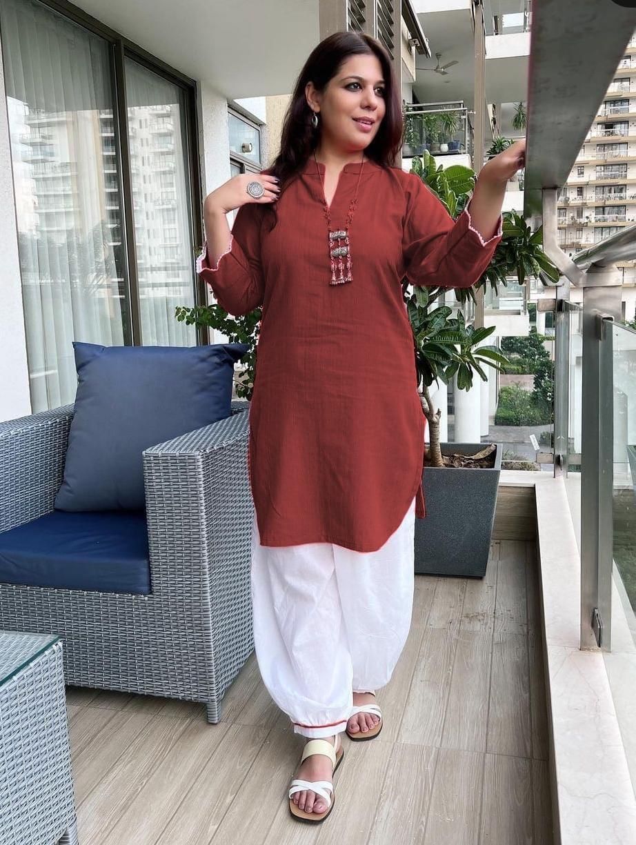 Afdhan Zubiya Cotton Flex Top With Bottom Catalog